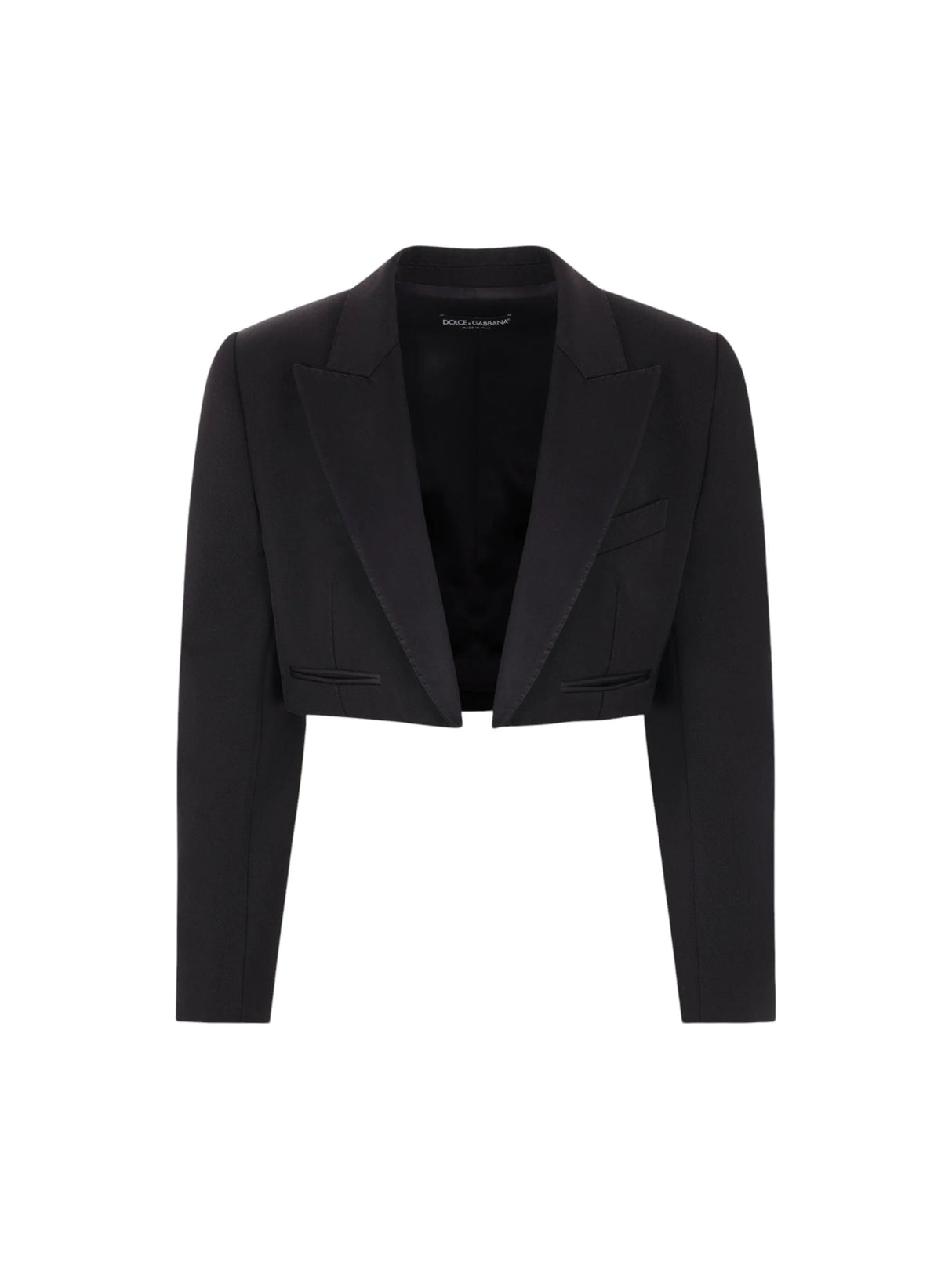 Gabardine Spencer Tuxedo Jacket-EDEN PARK-JOHN JULIA