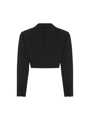 Gabardine Spencer Tuxedo Jacket-EDEN PARK-JOHN JULIA