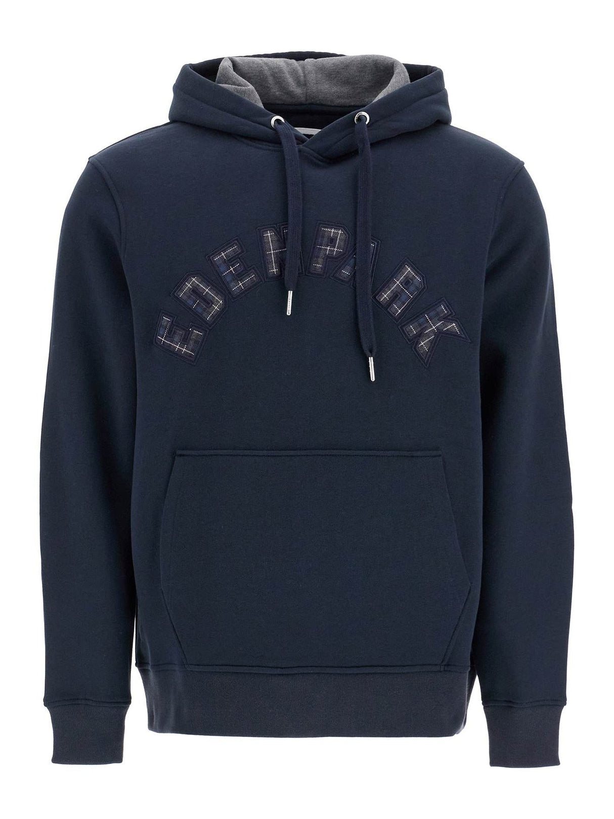 EDEN PARK-Hooded Sweatshirt With Logo Patch-JOHN JULIA