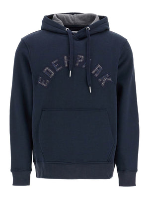 EDEN PARK-Hooded Sweatshirt With Logo Patch-JOHN JULIA