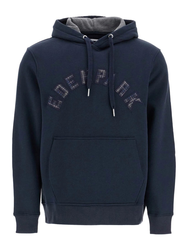 EDEN PARK-Hooded Sweatshirt With Logo Patch-JOHN JULIA