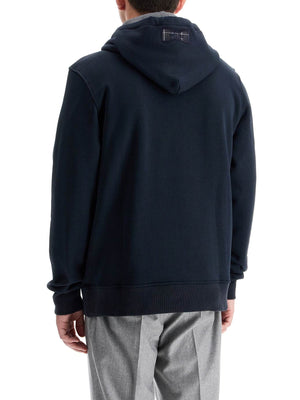 EDEN PARK-Hooded Sweatshirt With Logo Patch-JOHN JULIA