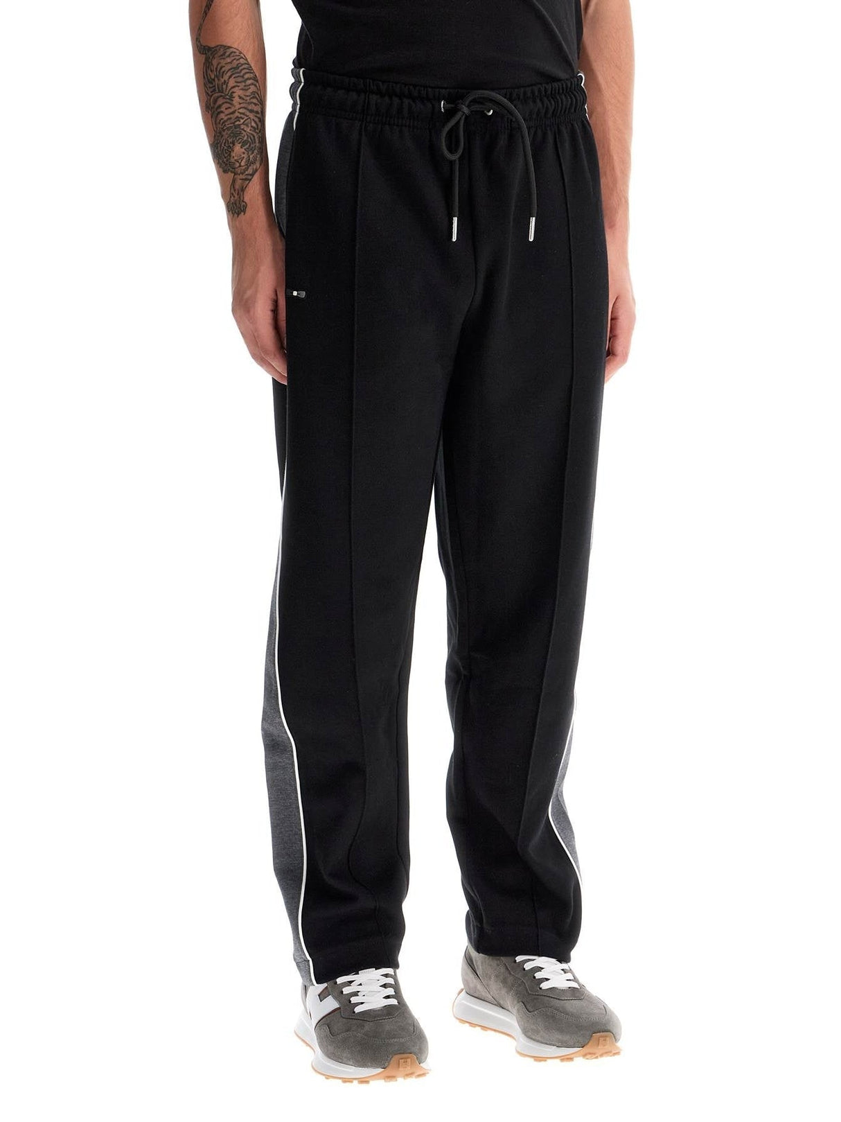 Joggers With Side Stripes