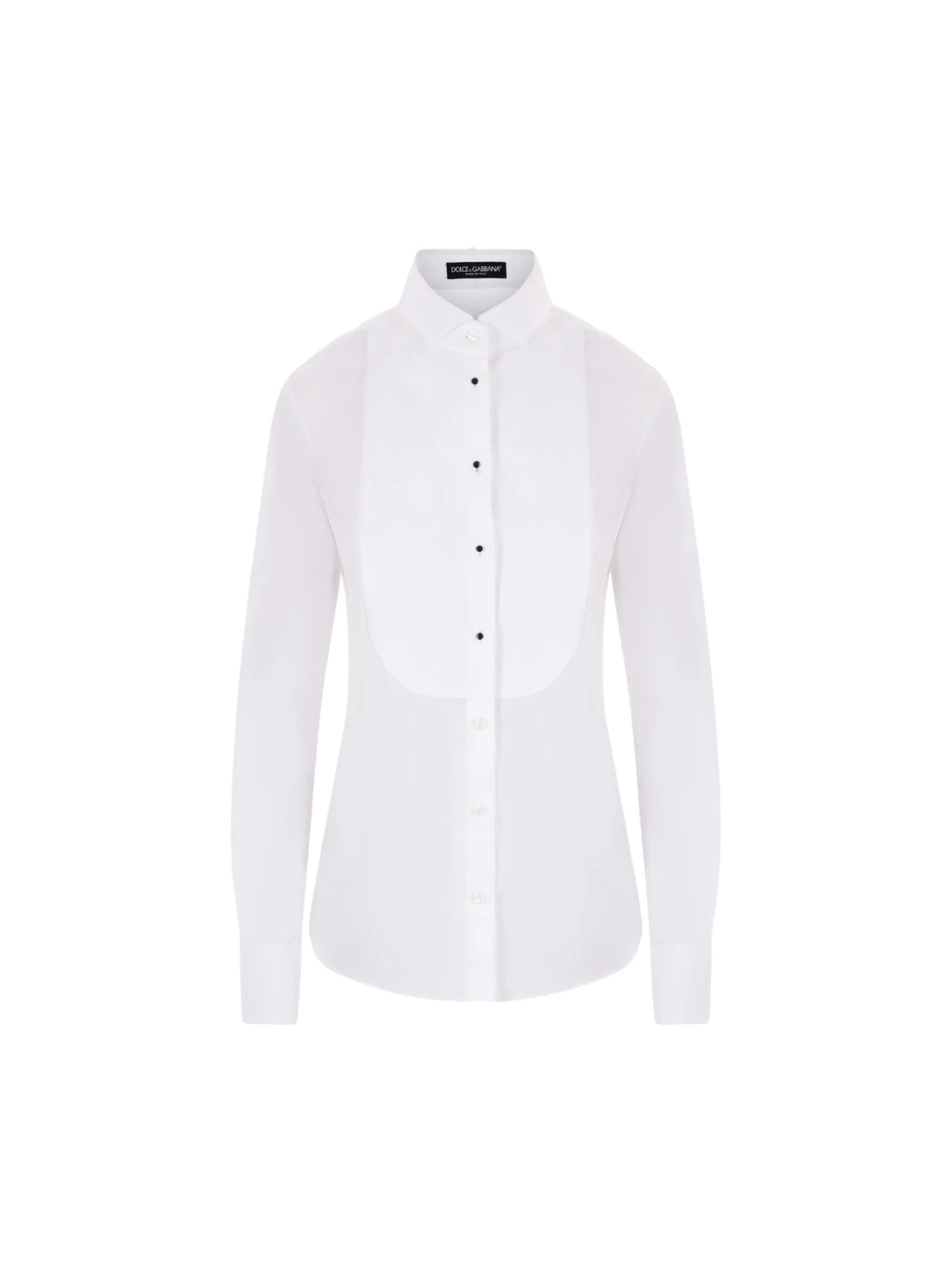 Poplin Shirt With Piquet Bib-EDEN PARK-JOHN JULIA