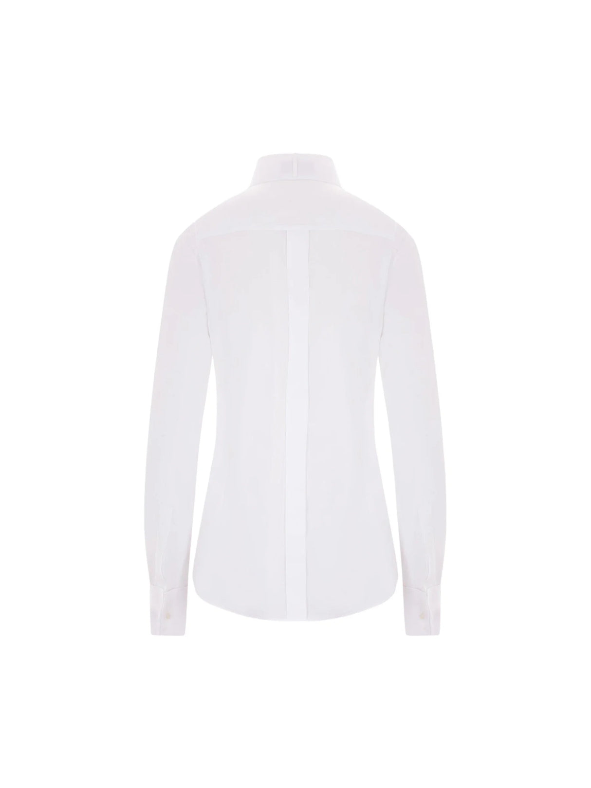 Poplin Shirt With Piquet Bib-EDEN PARK-JOHN JULIA