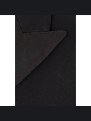 EDEN PARK-Stretch Wool Long Tuxedo Jacket-JOHN JULIA