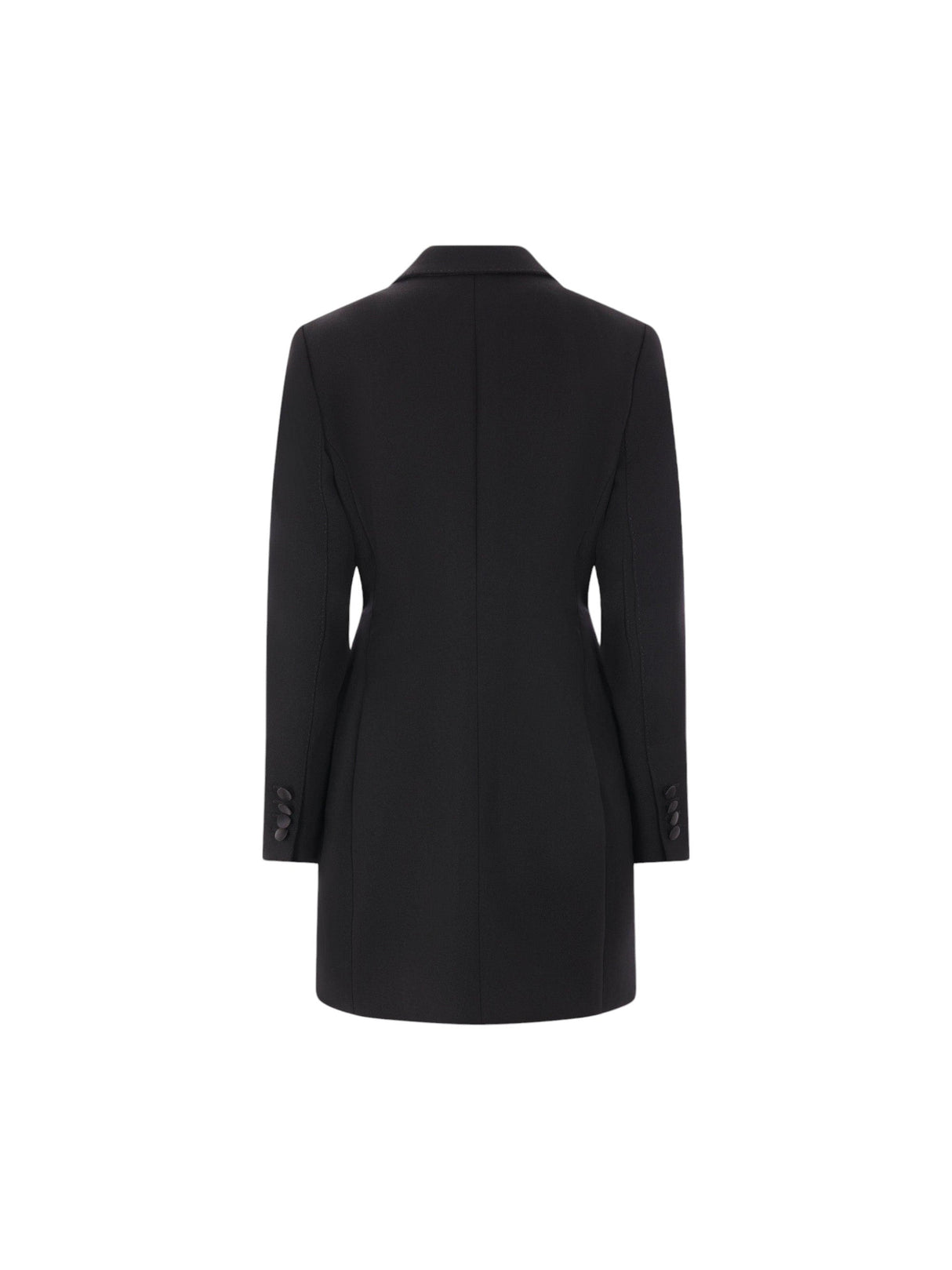 EDEN PARK-Stretch Wool Long Tuxedo Jacket-JOHN JULIA