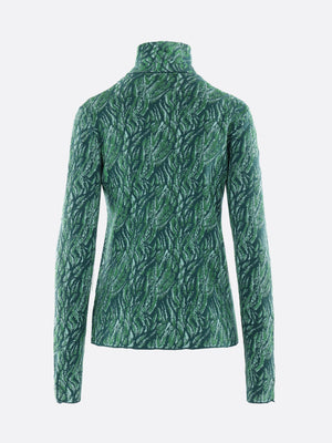 Jacquard Knit Cardigan-Bottega Veneta-JOHN JULIA