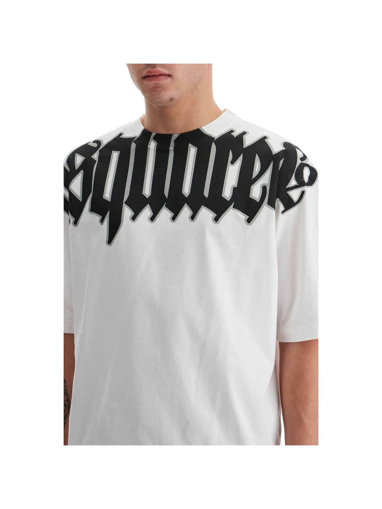 Loose Logo Print T-shirt With