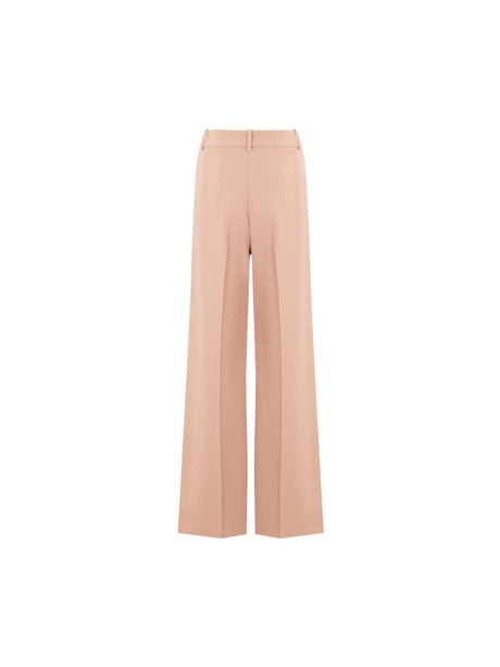 Bootcut Trousers In Interlock Fabric-ERMANNO SCERVINO-JOHN JULIA