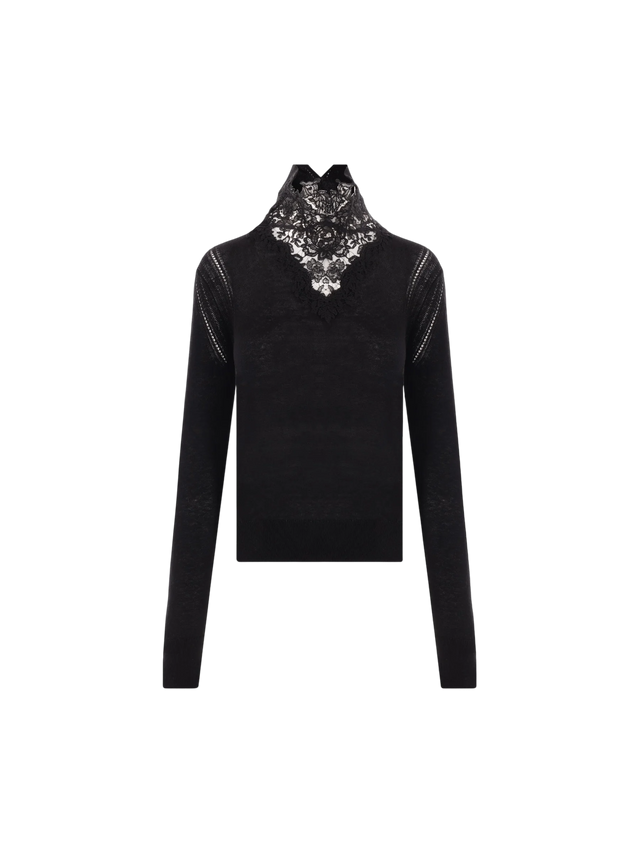 Cotton and Cashmere Sweater-ERMANNO SCERVINO-JOHN JULIA