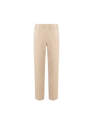 ERMANNO SCERVINO-Slim-fit Cady Trousers-JOHN JULIA