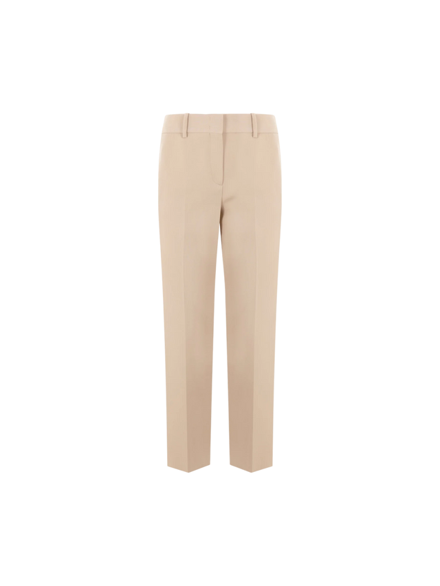 ERMANNO SCERVINO-Slim-fit Cady Trousers-JOHN JULIA