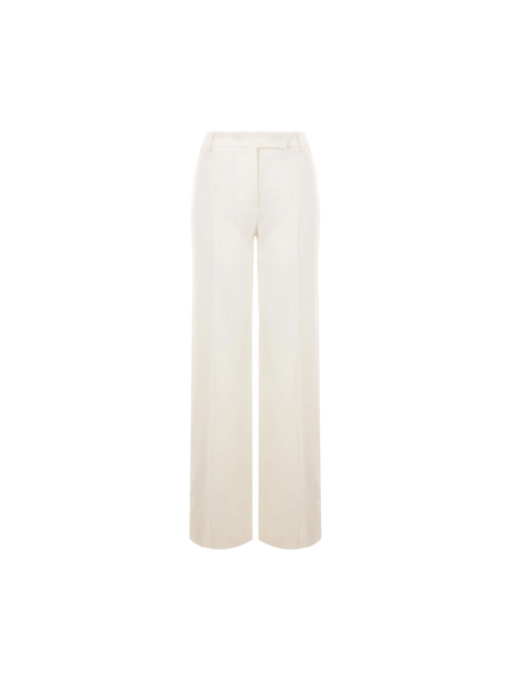 Wide-leg Cady Trousers-ERMANNO SCERVINO-JOHN JULIA