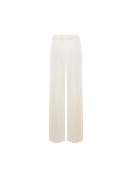 Wide-leg Cady Trousers-ERMANNO SCERVINO-JOHN JULIA