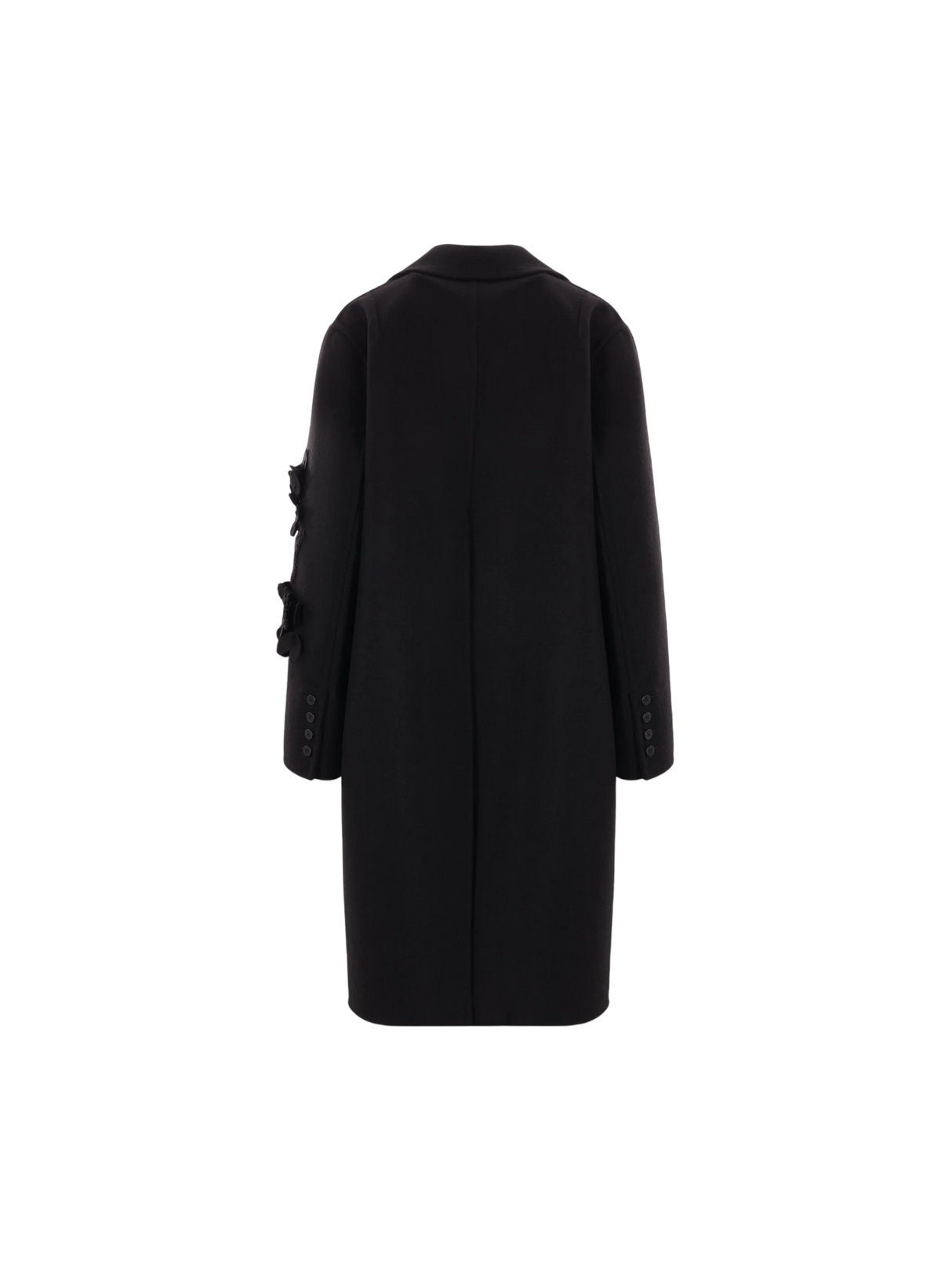 Ermanno Scervino Houndstooth Wool Coat-Ermanno Scervino-JOHN JULIA