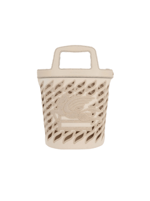 Canvas Coffa Bucket Bag-ETRO-JOHN JULIA