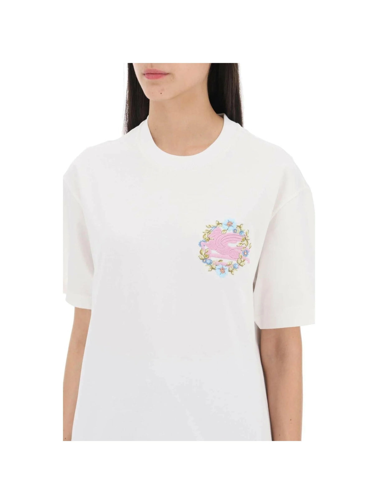 ETRO-Cotton T-Shirt-JOHN JULIA