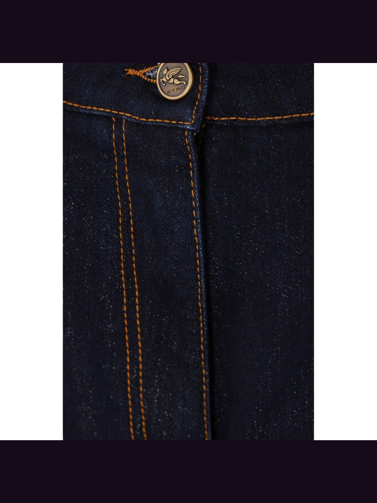 Lurex Denim Baggy Jeans-ETRO-JOHN JULIA