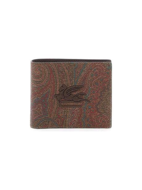 Paisley Bifold Wallet With Pegaso Logo ETRO JOHN JULIA.