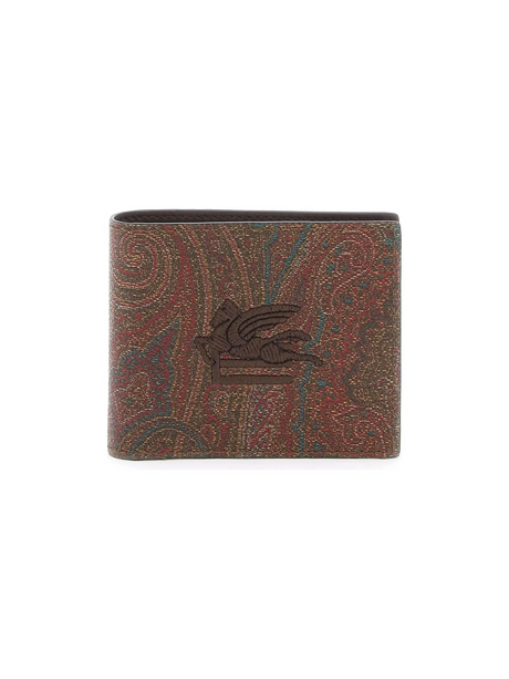 Paisley Bifold Wallet With Pegaso Logo ETRO JOHN JULIA.