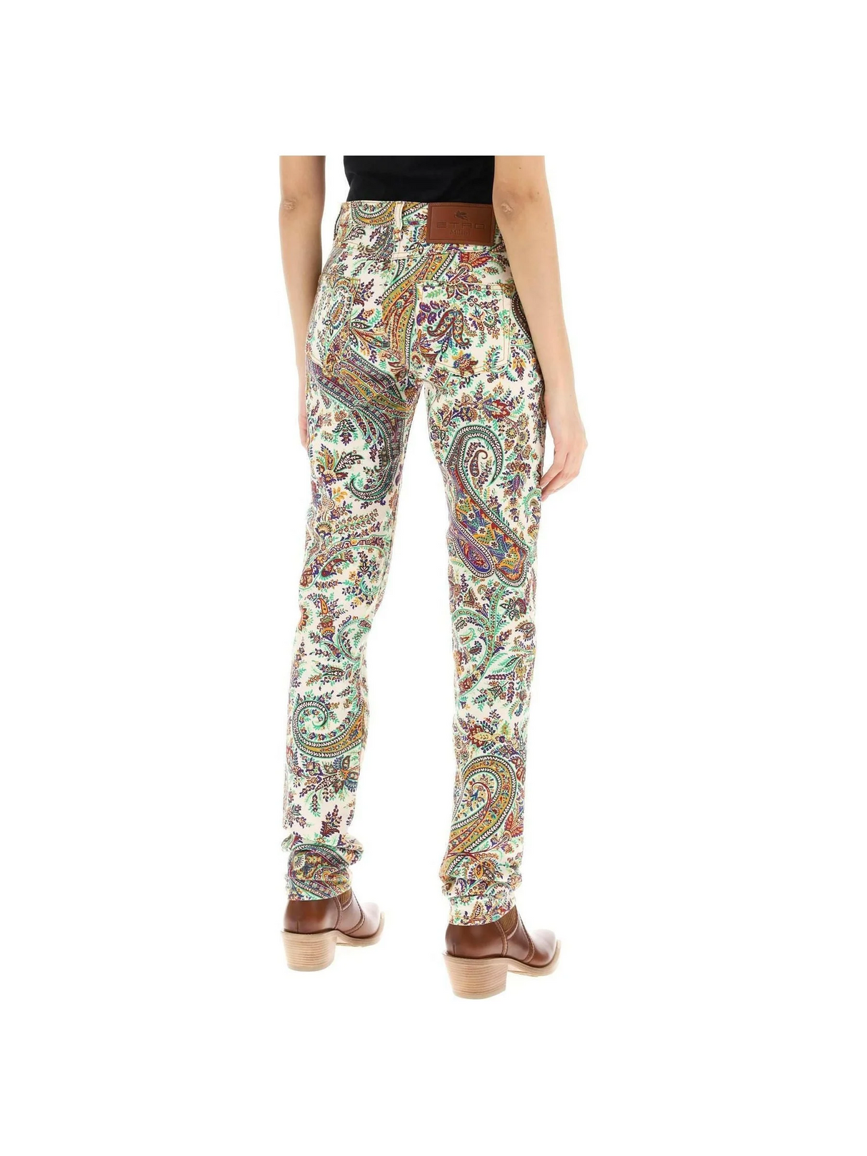 Paisley Print Jeans ETRO JOHN JULIA.