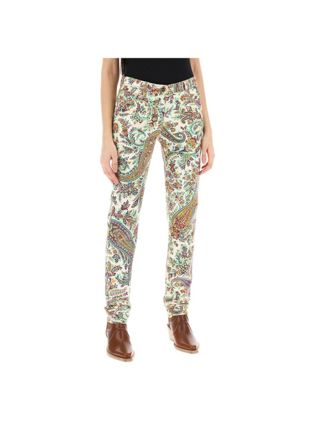 Paisley Print Jeans ETRO JOHN JULIA.