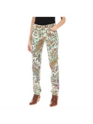 Paisley Print Jeans ETRO JOHN JULIA.