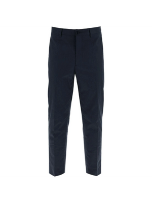 Stretch-Cotton Gabardine Cropped Chino Pants-ETRO-JOHN JULIA