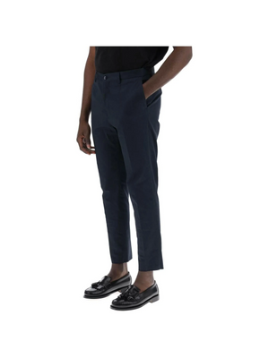 Stretch-Cotton Gabardine Cropped Chino Pants-ETRO-JOHN JULIA