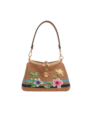 Synthetic Raffia Vela Mini Crossbody Bag-ETRO-JOHN JULIA