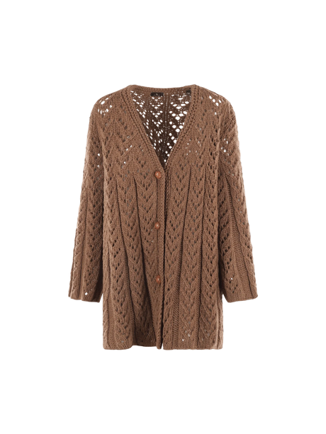 Wool Oversized Cardigan-ETRO-JOHN JULIA