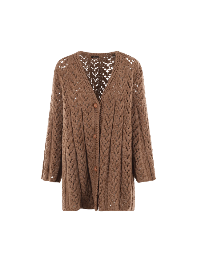 Wool Oversized Cardigan-ETRO-JOHN JULIA