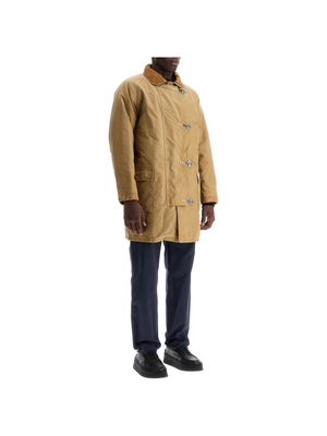 Padded Cotton Canvas Jacket Coat - Men > Clothing > Outerwear > Heavy jackets