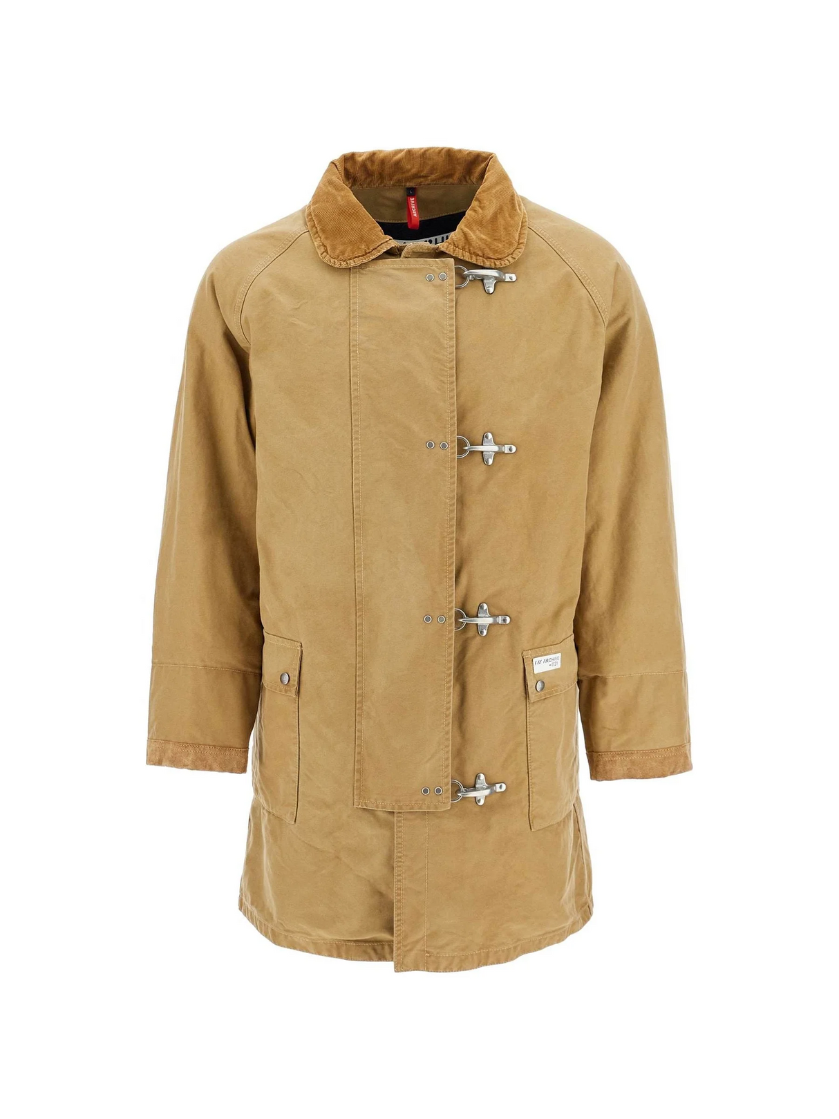 Padded Cotton Canvas Jacket Coat - Men > Clothing > Outerwear > Heavy jackets