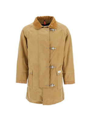 Padded Cotton Canvas Jacket Coat - Men > Clothing > Outerwear > Heavy jackets