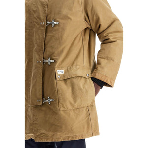 Padded Cotton Canvas Jacket Coat