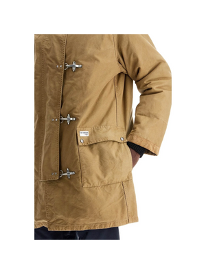 Padded Cotton Canvas Jacket Coat - Men > Clothing > Outerwear > Heavy jackets