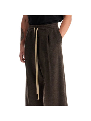 Brushed Wool Drawstring Trousers-Fear of God-JOHN JULIA