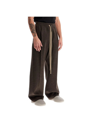 Brushed Wool Drawstring Trousers-Fear of God-JOHN JULIA