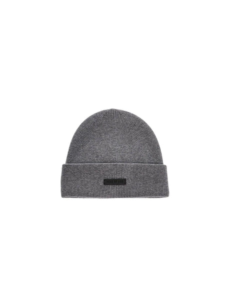 Ribbed Cashmere Beanie Hat-Fear of God-JOHN JULIA