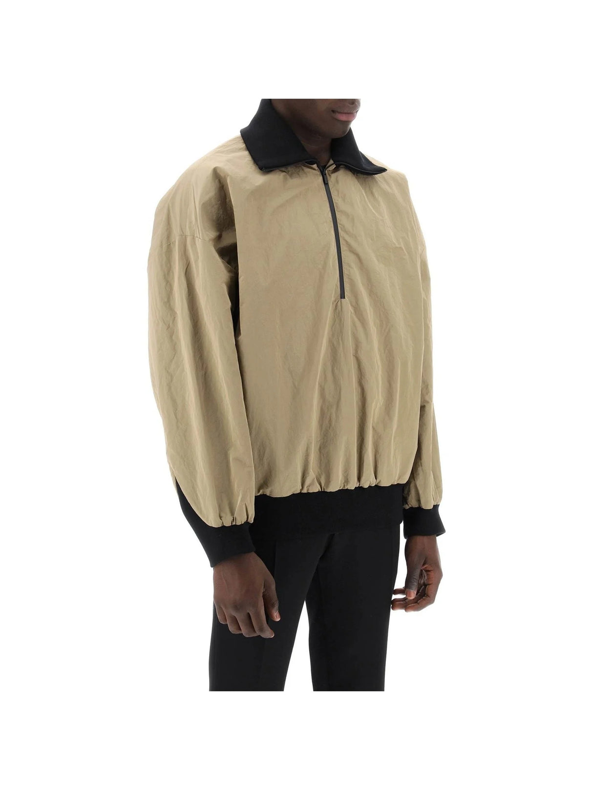 Half-zip Track Jacket With