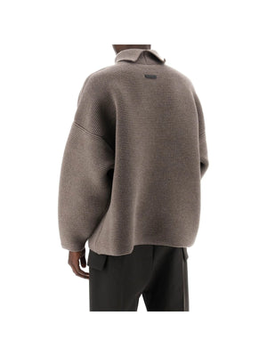 Heavy Ottoman Ribbed Wool Sweater - Men > Clothing > Knitwear > Pullovers