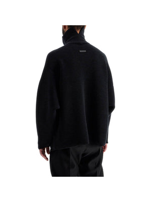 High-neck Ottoman Pullover