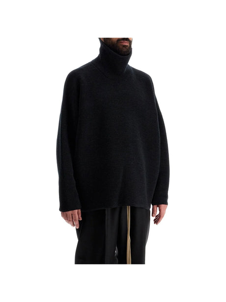 High-neck Ottoman Pullover