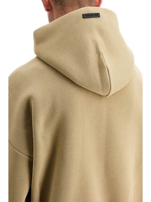 Hooded Sweatshirt With Half Zip