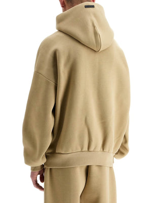 Hooded Sweatshirt With Half Zip