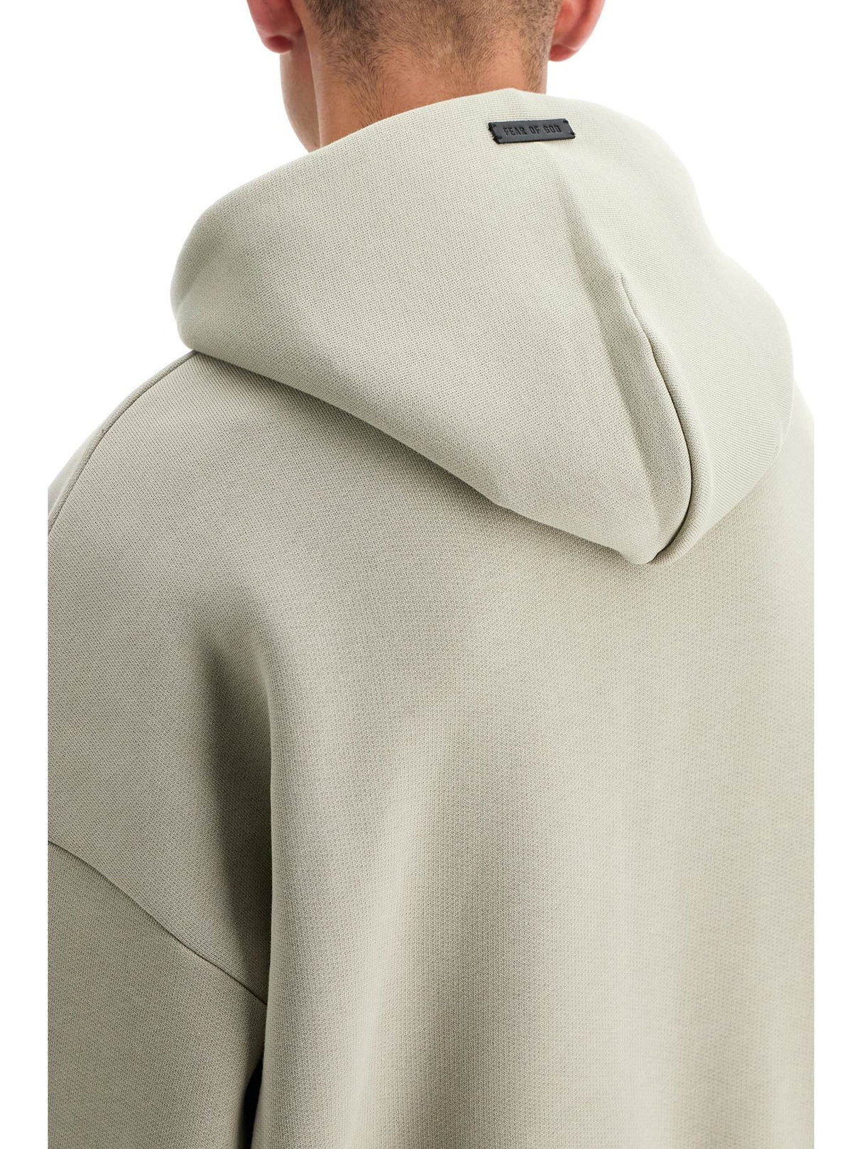 Hooded Sweatshirt With Half Zip