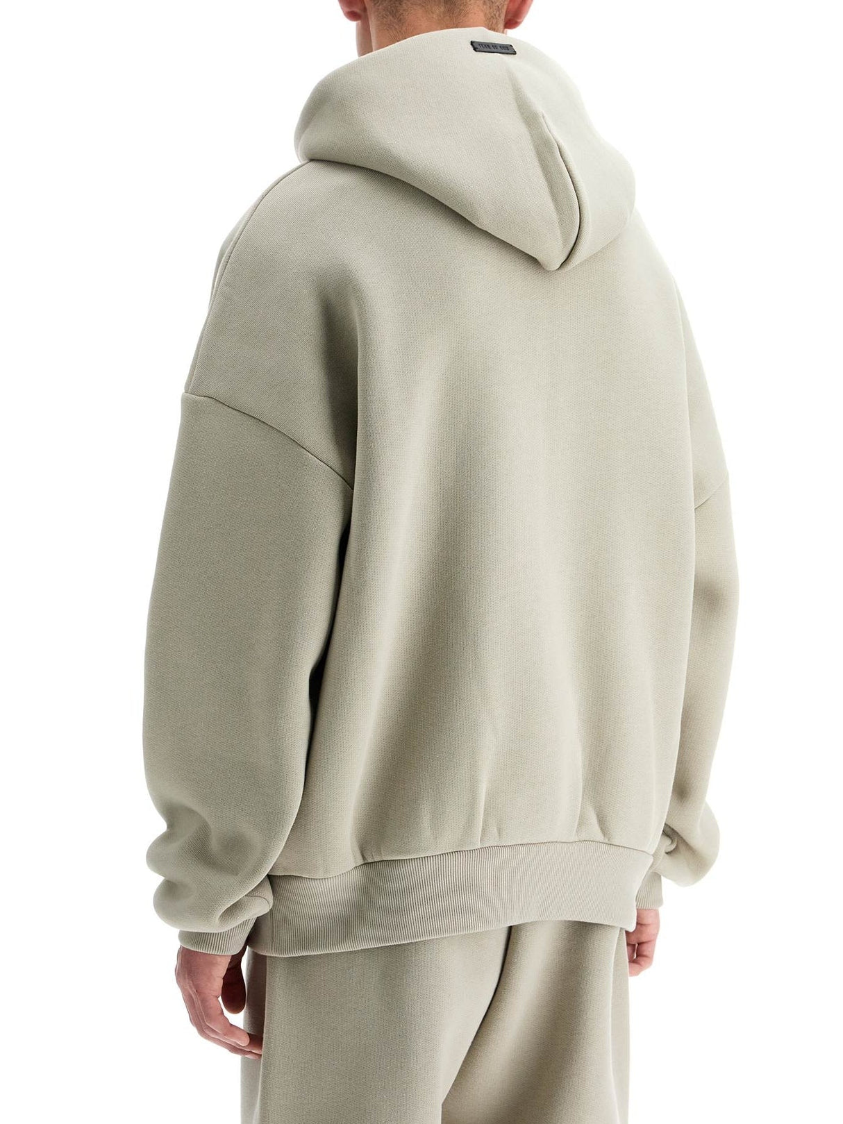 Hooded Sweatshirt With Half Zip