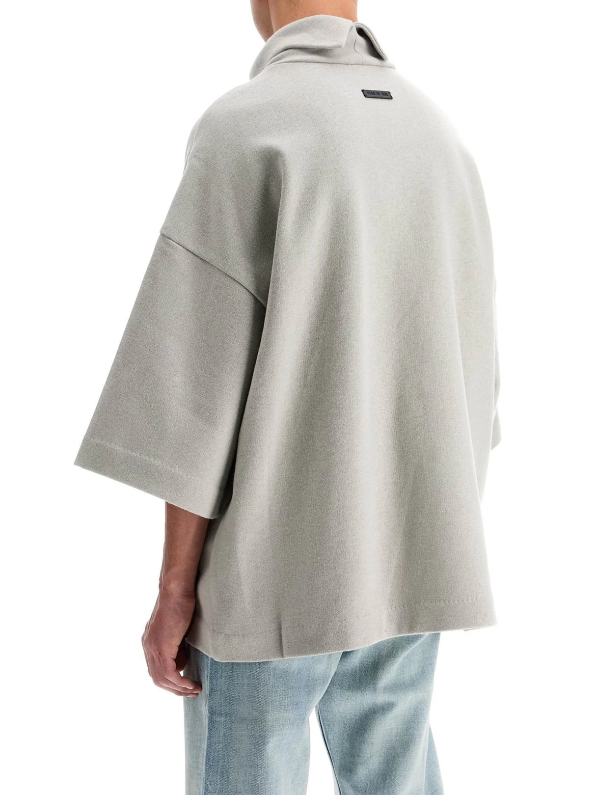 Oversized High-neck T